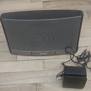 Bose Gray Portable Speaker with Black Accents